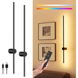 NIORSUN Modern LED Wall Lamp with Remote Control